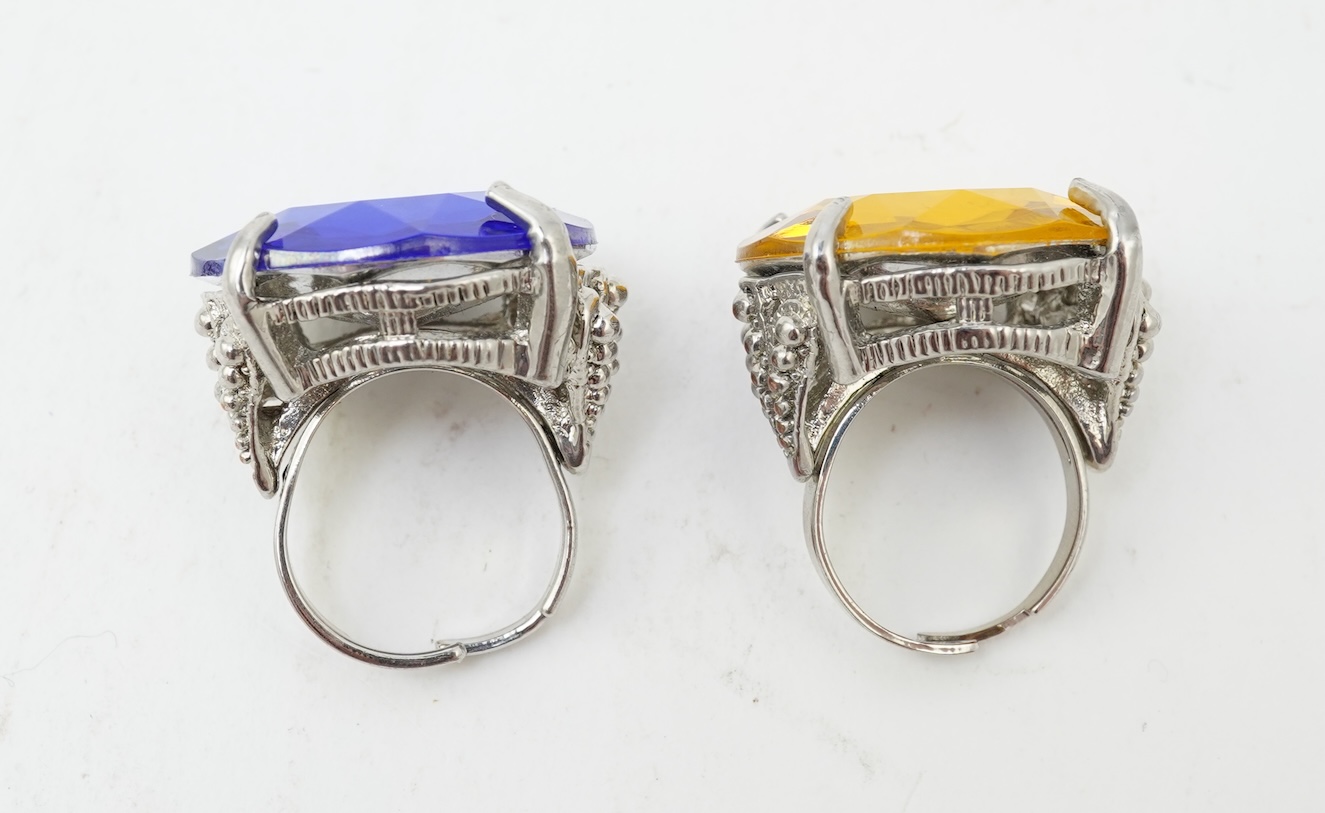 A collection of costume jewels, mid to late 20th century